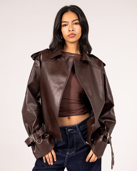 Femme Leather Jacket