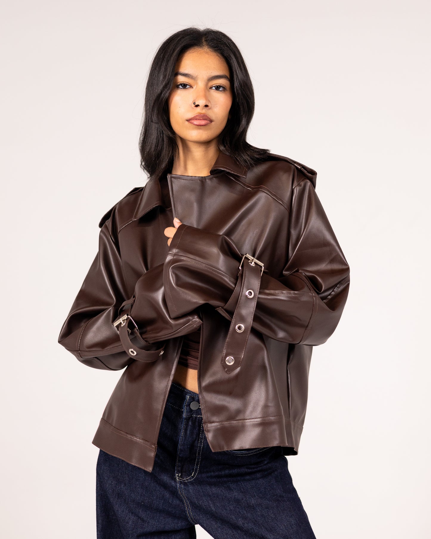 Femme Leather Jacket