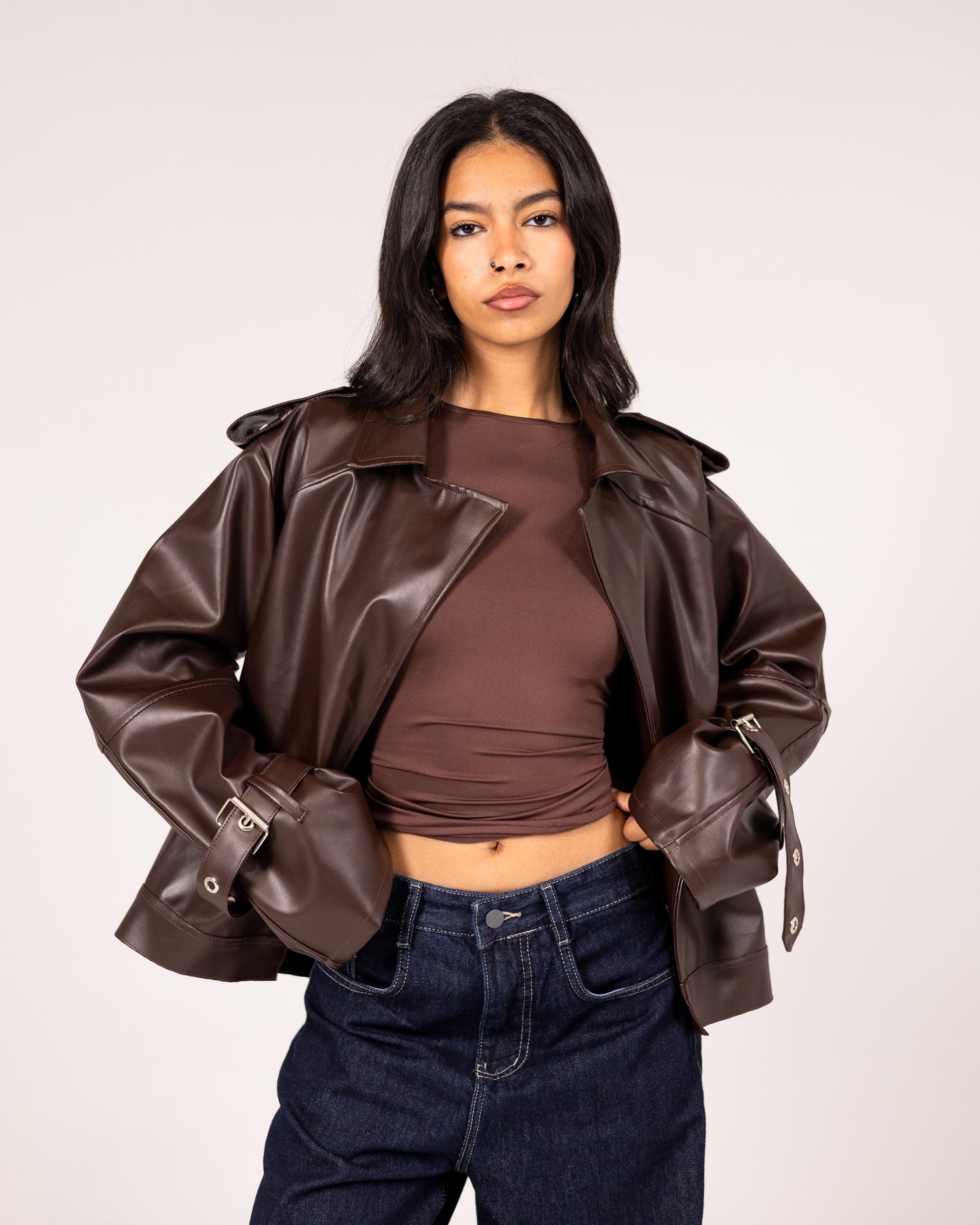 Femme Leather Jacket