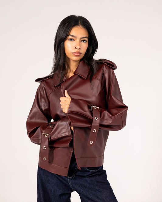 Femme Leather Jacket