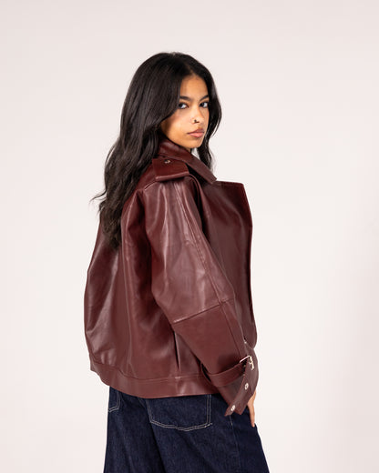 Femme Leather Jacket